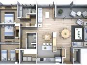 Departamento de lujo en JURIQUILLA Santa Fe