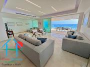 Departamento de lujo frente al mar con jacuzzi y 4 recámaras