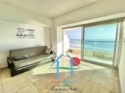 Departamento de playa con 2 recámaras y vista al mar