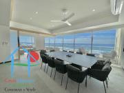 Departamento de playa con terraza y vista al mar