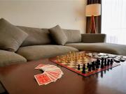 Departamento diseño vanguardista con vista panorámica y A/C