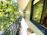 Departamento en recoleta al frente con balcon, 3...