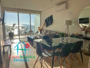 Departamento en Acapulco Dorado con terraza y vista al mar
