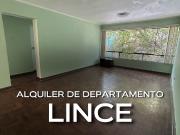 Departamento en alquiler en Lince a S/2,200 al mes