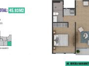 Departamento en alquiler en San Isidro a S/2,800 al mes