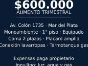 Departamento en alquiler en Tribunales