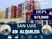 Departamento en Alquiler – San Luis Límite con San Borja ✨