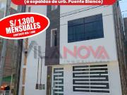 Departamento en alquiler Urbanización Sultana, Ica