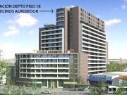 Departamento en arriendo c/ estacionamiento en Plaza Ñuñoa