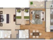 Departamento en Arriendo en Departamento 2 dormitorios 2...