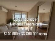 Departamento en Arriendo en hacienda esmeralda