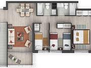 Departamento en Arriendo en Metro Las Torres