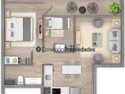 Departamento en Arriendo en Paso El Roble con Vicuña...