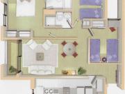 Departamento en Arriendo en Santiago 2 dormitorios 2 baños