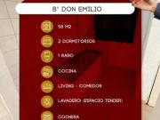 Departamento en bº Don Emilio con cochera