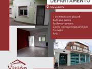 Departamento en Barrio Congreso en planta baja con patio