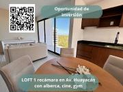 Departamento en Canc?n de 1 rec?mara en Av. Huayac?n con...