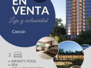 Departamento en Cancún con 2 habitaciones