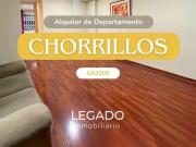 Departamento en Chorrillos en av guardia civil sur