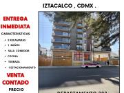 DEPARTAMENTO EN ELITE LIVING ZARAGOZA, IZTACALCO, CDMX