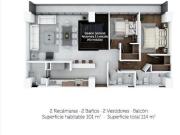 Departamento en Guadalupe Inn