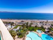 Departamento amoblado en Jardín del Mar, piso medio de...