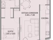 Departamento en Palermo Soho