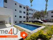 Departamento en planta baja, en condominio con amenidades