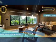 Departamento en planta baja Playa del Carmen de 1...