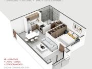 Departamento en Pozo 1 dorm Callao, Mendoza