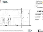 Departamento en Pozo 2 amb UF 276 entrega Diciembre 2025...
