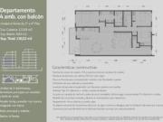 DEPARTAMENTO. EN POZO. CUATRO AMBIENTES. BALCÓN. COCHERA...