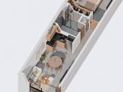 Departamento en pozo en venta de 1 dormitorio en 5. ª...