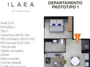 Departamento en pre venta en Ilara Atemajac, Zapopan. Tipo 1