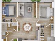 Departamento en pre venta en Warhol Providencia Departamento en pre venta en Warhol Providencia