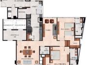 Departamento en PREVENTA en Bosque Real, Blue Tipo B Departamento en PREVENTA en Bosque Real, Blue Tipo B