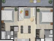 Departamento en Pucón