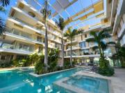 Departamento en Puerto Cancún, zona exclusiva con acceso...