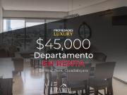 Departamento en Renta Amueblado – CENTRAL PARK Ideal...