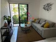 DEPARTAMENTO EN RENTA, AMUEBLADO, EN OMBU RESIDENCIAL, AV. H