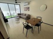 Departamento en renta con muebles en trana temozon norte...