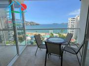 Departamento en renta con vista directa al océano y 2...