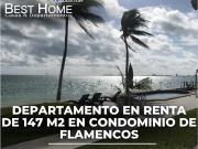 Se renta Departamento de 147 m2 en condominio de...