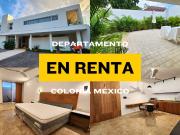 Departamento en renta de 1 recámara amueblado en la...