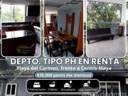 Departamento en renta de tres habitacione y tres baños...