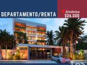 Departamento en Renta en Altabrisa, Mérida, Yucatán