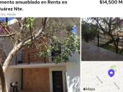 departamento en renta en benito juárez norte