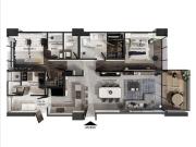 DEPARTAMENTO EN RENTA EN BOSQUE REAL