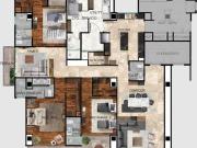 DEPARTAMENTO EN RENTA EN BOSQUE REAL