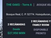 Departamento en renta en Bosque Real, Huixquilucan,...